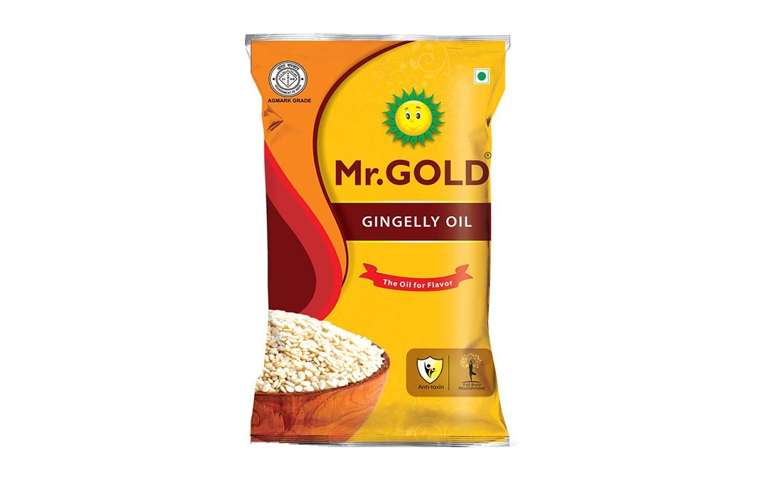 Mr. Gold Gingelly Oil    Pouch  1 litre